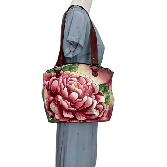 EUC- Anushka Precious Peony Shoulder Bag - Picture 7 of 8
